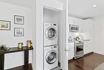 Washer and dryer